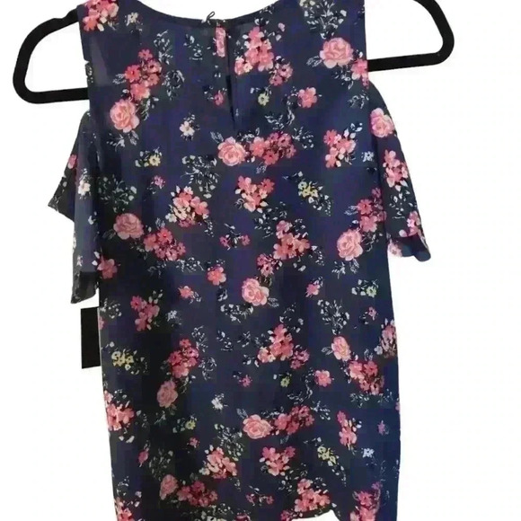 IZ Byer cold shoulder blouse size XS #142 - Picture 2 of 2